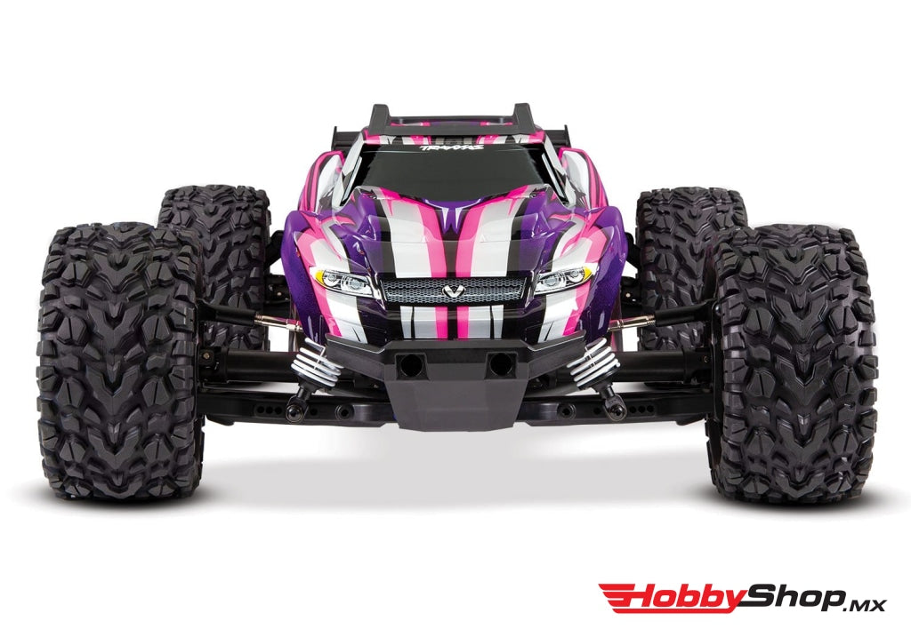 Traxxas - Rustler 4X4 Vxl Brushless Rtr 1/10 4Wd Stadium Truck Rosa En Existencia