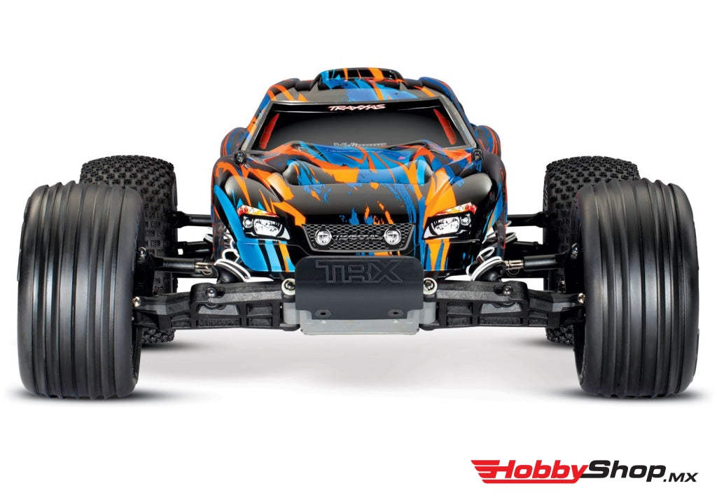 Traxxas - Rustler Vxl Brushless 1/10 Rtr Stadium Truck Naranja En Existencia