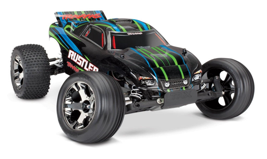 Traxxas - Rustler Vxl Brushless 1/10 Rtr Stadium Truck Verde Sobrepedido