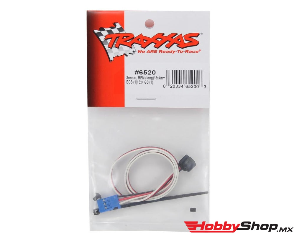 Traxxas - Sensor Rpm (Largo) / 3X4Mm Bcs (1) 3X4 Gs En Existencia