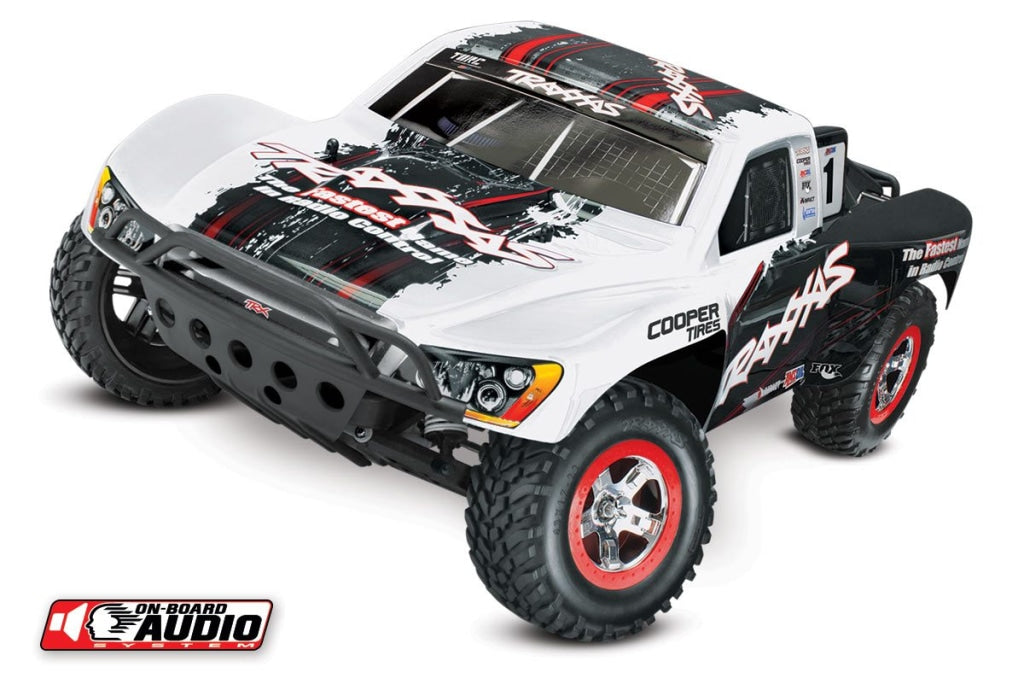Traxxas - Slash 1/10 Rtr Short Course Truck W/on Board Audio Xl-5 Blanca Sobrepedido