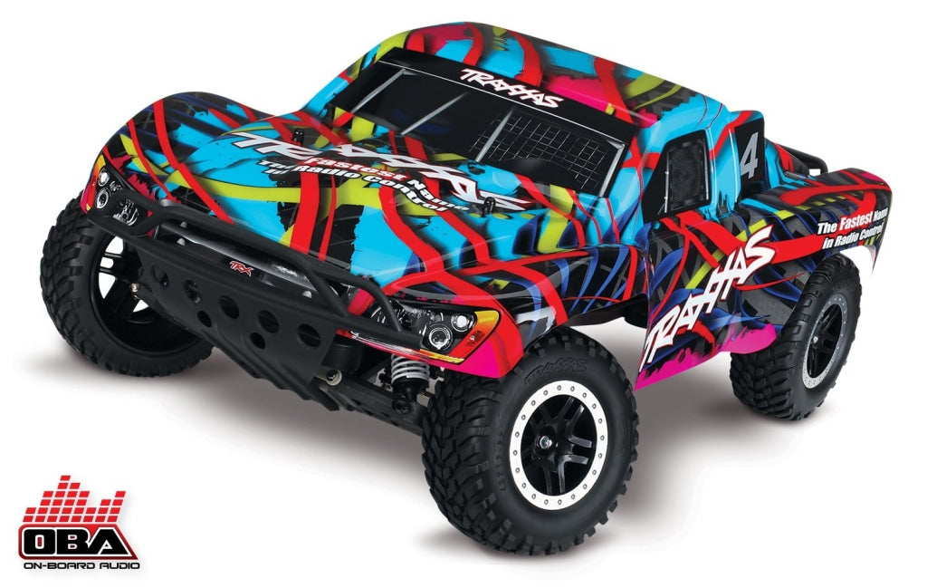 Traxxas - Slash 1/10 Rtr Short Course Truck W/on Board Audio Xl-5 Hawaiian Edition Sobrepedido