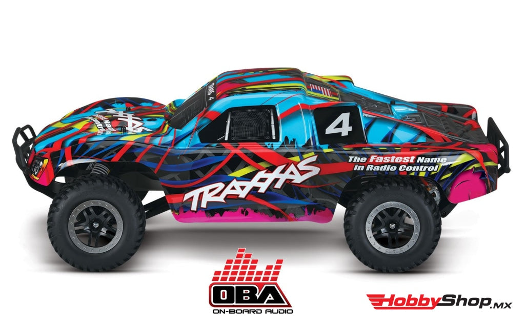 Traxxas - Slash 1/10 Rtr Short Course Truck W/on Board Audio Xl-5 Hawaiian Edition Sobrepedido