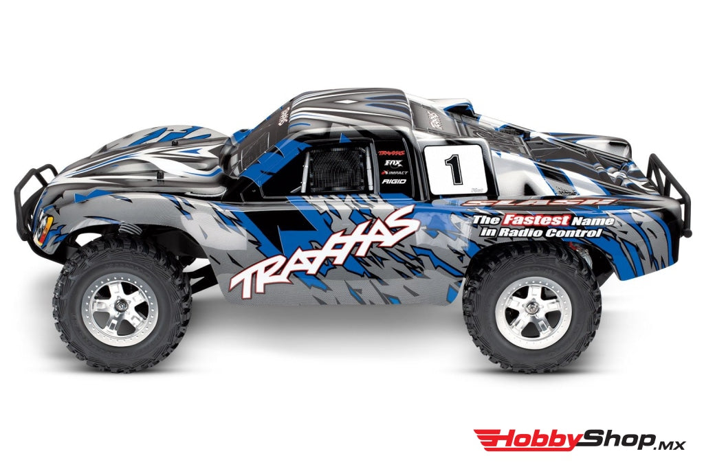 Traxxas - Slash 1/10 Rtr Electric 2Wd Short Course Truck Azul En Existencia