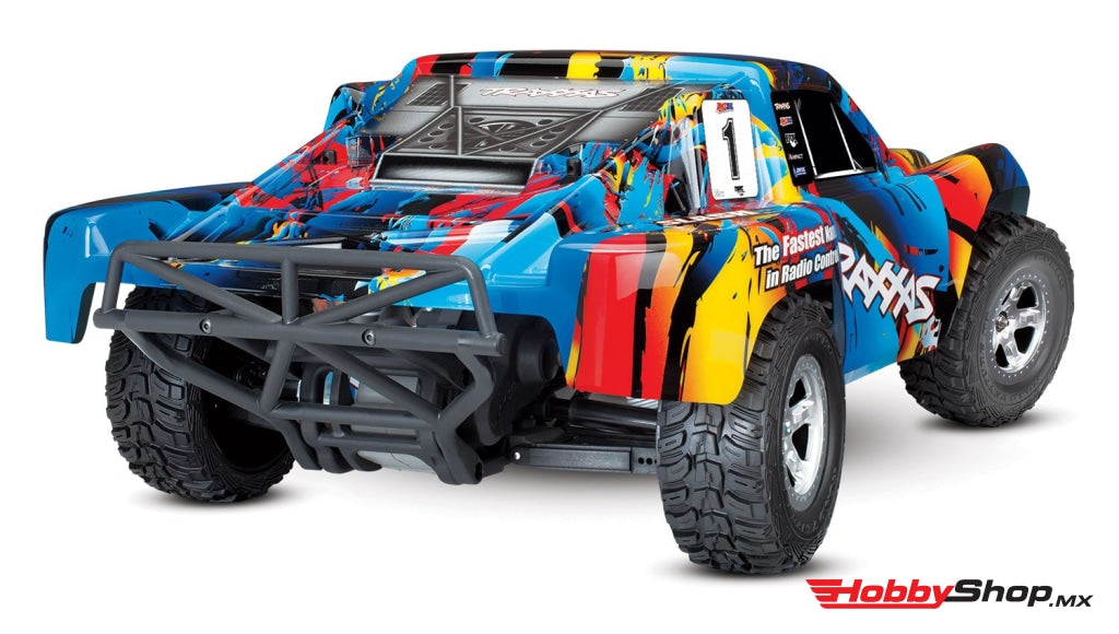 Traxxas - Slash 1/10 Rtr Electric 2Wd Short Course Truck Rock N Roll Sobrepedido