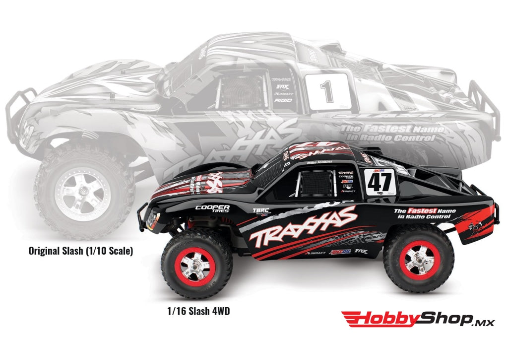 Traxxas - Slash 4X4 Performance 1/16 Scale Rojo Sobrepedido