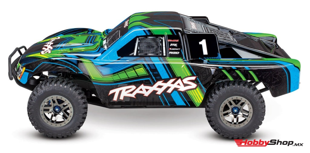 Traxxas - Slash 4X4 Ultimate Rtr 4Wd Short Course Truck Verde En Existencia