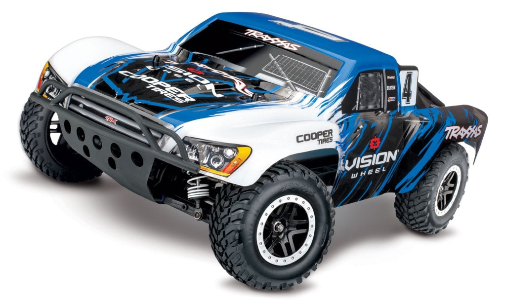 Traxxas - Slash 4X4 Vxl Brushless 1/10 4Wd Rtr Short Course Truck Azul En Existencia