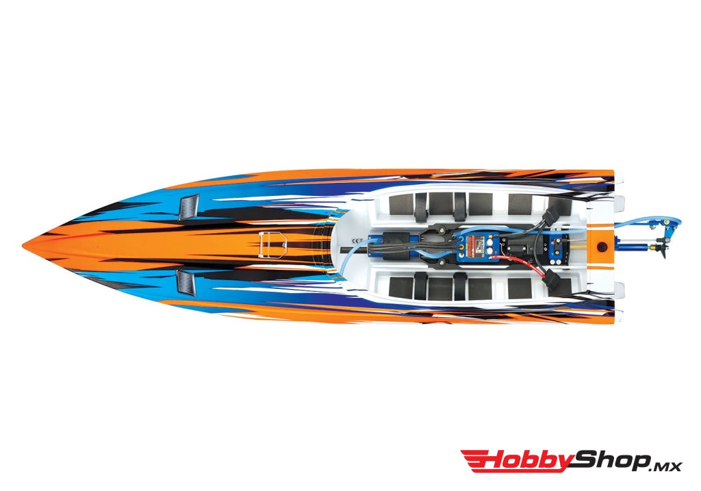 Traxxas - Spartan Race Boat Naranja Sobrepedido