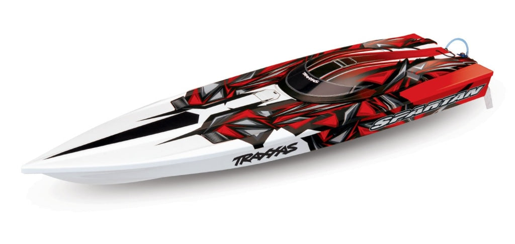 Traxxas - Spartan Race Boat Rojo Sobrepedido