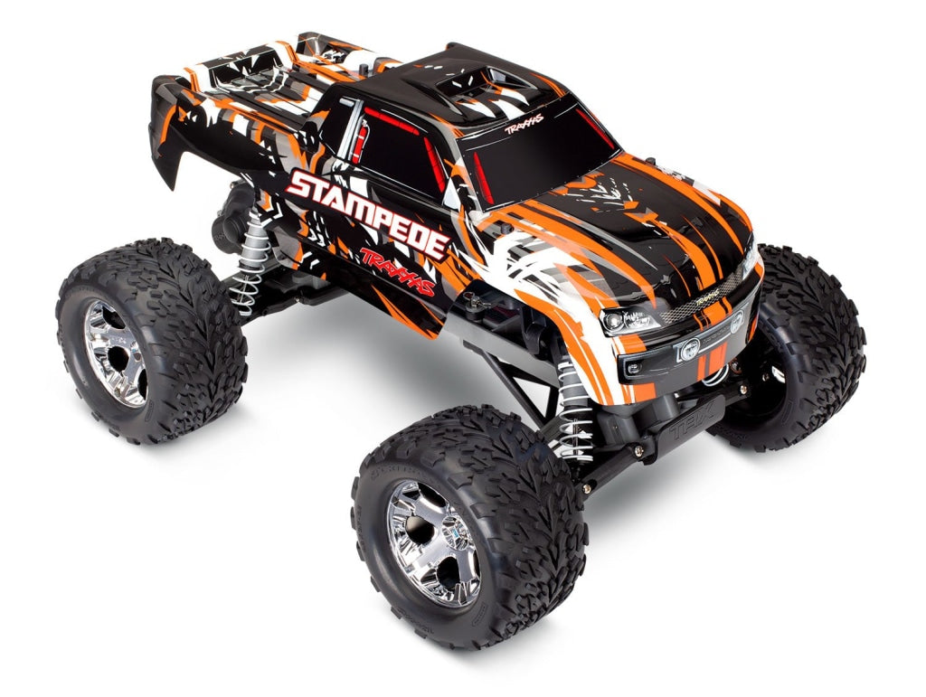 Traxxas - Stampede 1/10 Rtr Monster Truck Naranja En Existencia