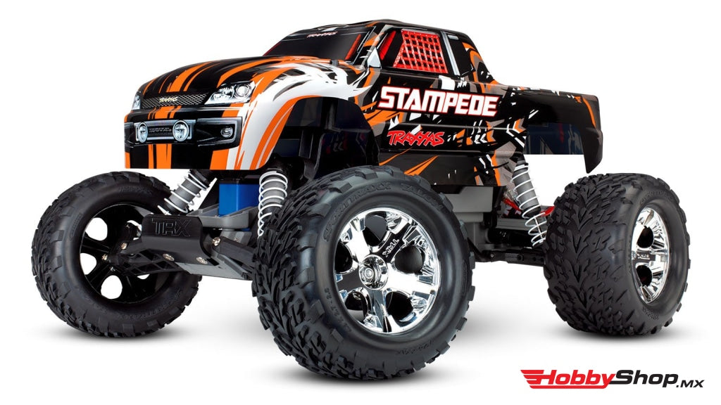 Traxxas - Stampede 1/10 Rtr Monster Truck Naranja En Existencia