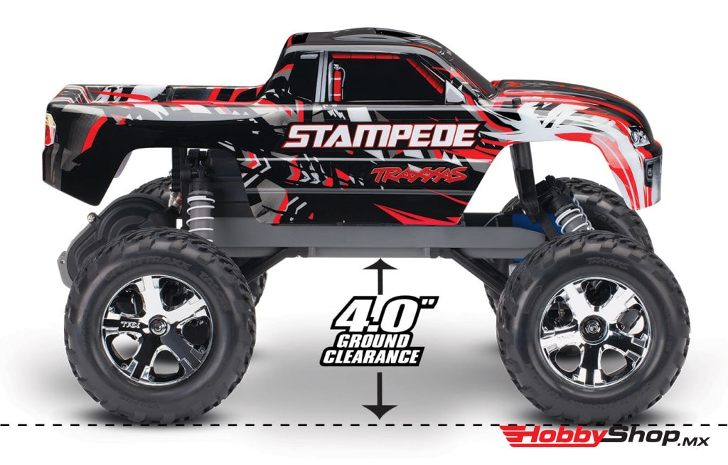 Traxxas - Stampede 1/10 Rtr Monster Truck Rojo Sobrepedido