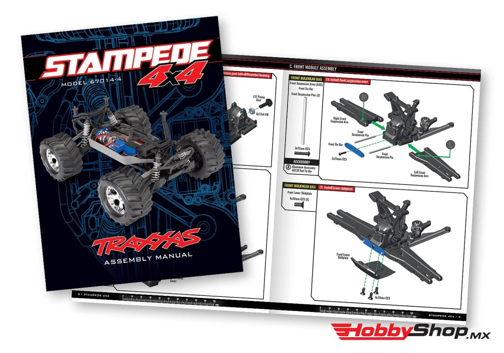 Stampede 4X4 Kit Sin Ensamblar 67014-4 Sobrepedido