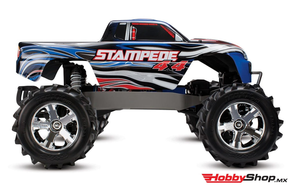 Traxxas - Stampede 4X4 Lcg 1/10 Rtr Monster Truck Azul Sobrepedido