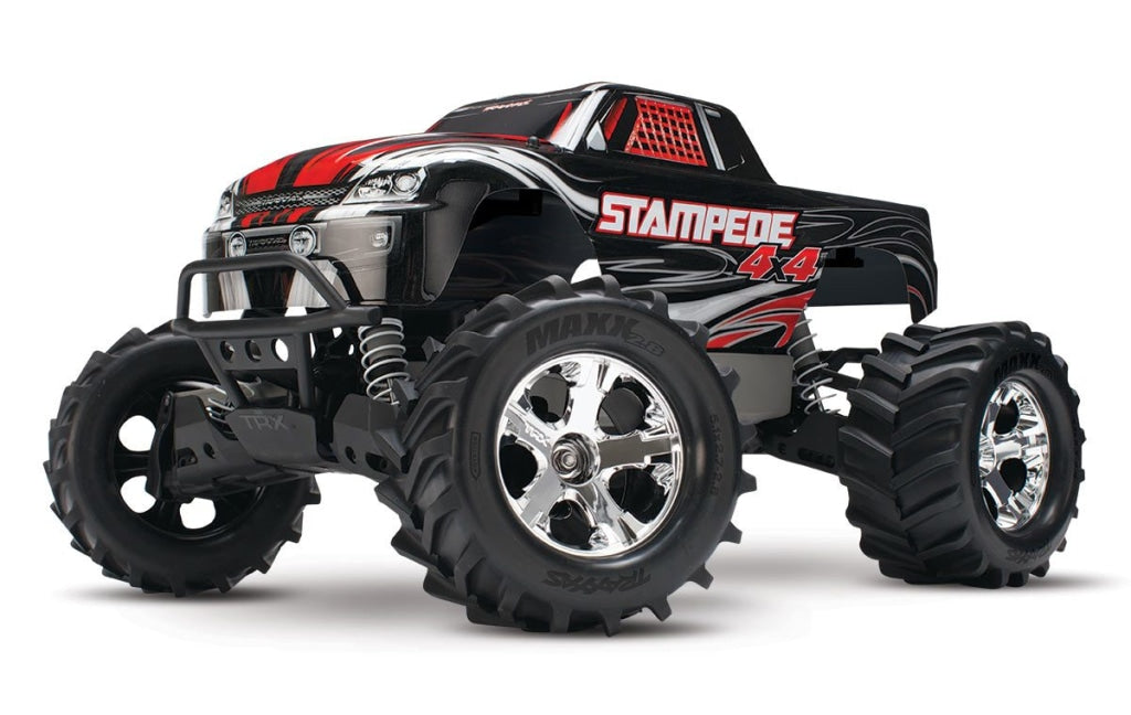 Traxxas - Stampede 4X4 Lcg 1/10 Rtr Monster Truck Negro Sobrepedido