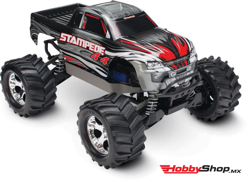 Traxxas - Stampede 4X4 Lcg 1/10 Rtr Monster Truck Plata Sobrepedido
