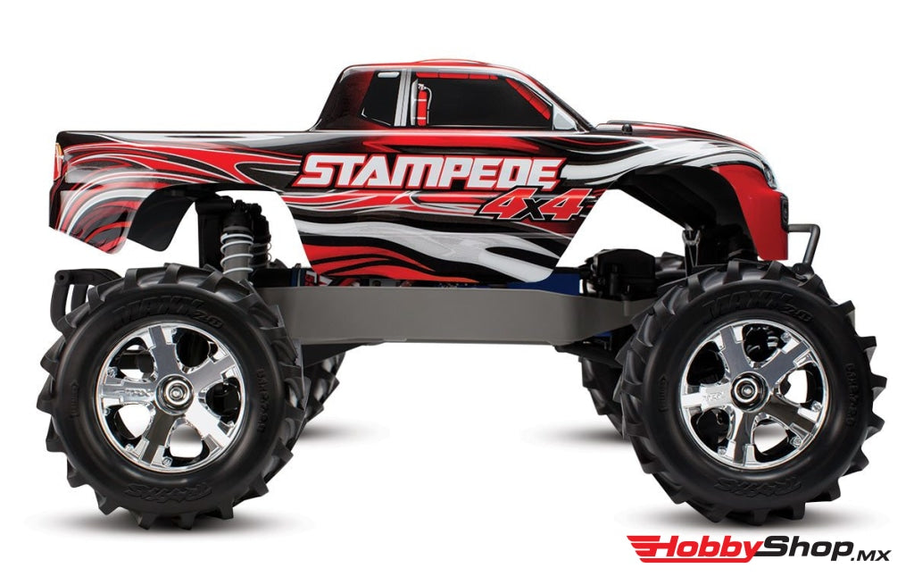 Traxxas - Stampede 4X4 Lcg 1/10 Rtr Monster Truck Rojo Sobrepedido