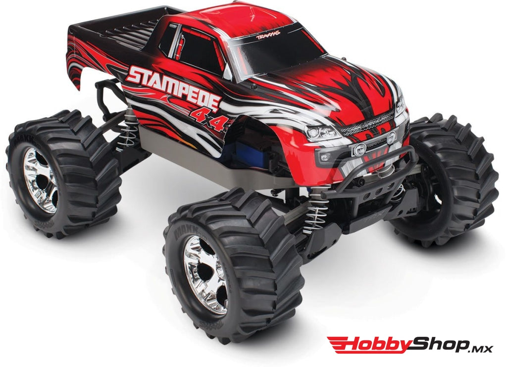Traxxas - Stampede 4X4 Lcg 1/10 Rtr Monster Truck Rojo Sobrepedido