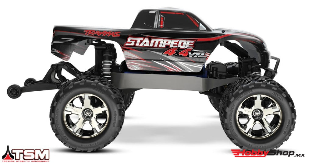 Traxxas - Stampede 4X4 Vxl Brushless 1/10 4Wd Rtr Monster Truck Negro Sobrepedido