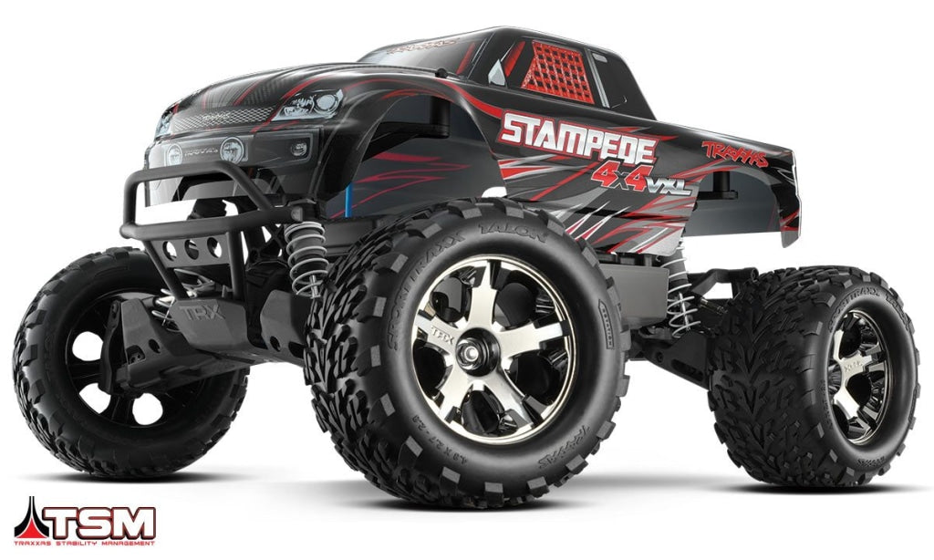 Traxxas - Stampede 4X4 Vxl Brushless 1/10 4Wd Rtr Monster Truck Negro Sobrepedido