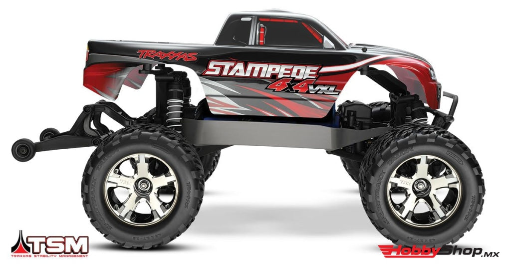 Traxxas - Stampede 4X4 Vxl Brushless 1/10 4Wd Rtr Monster Truck Rojo Sobrepedido