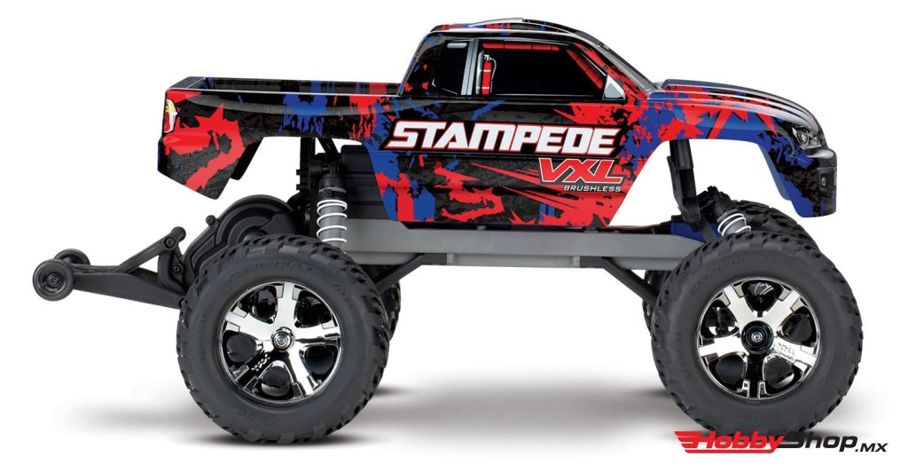 Traxxas - Stampede Vxl Brushless 1/10 Rtr 2Wd Monster Truck Rojo Sobrepedido
