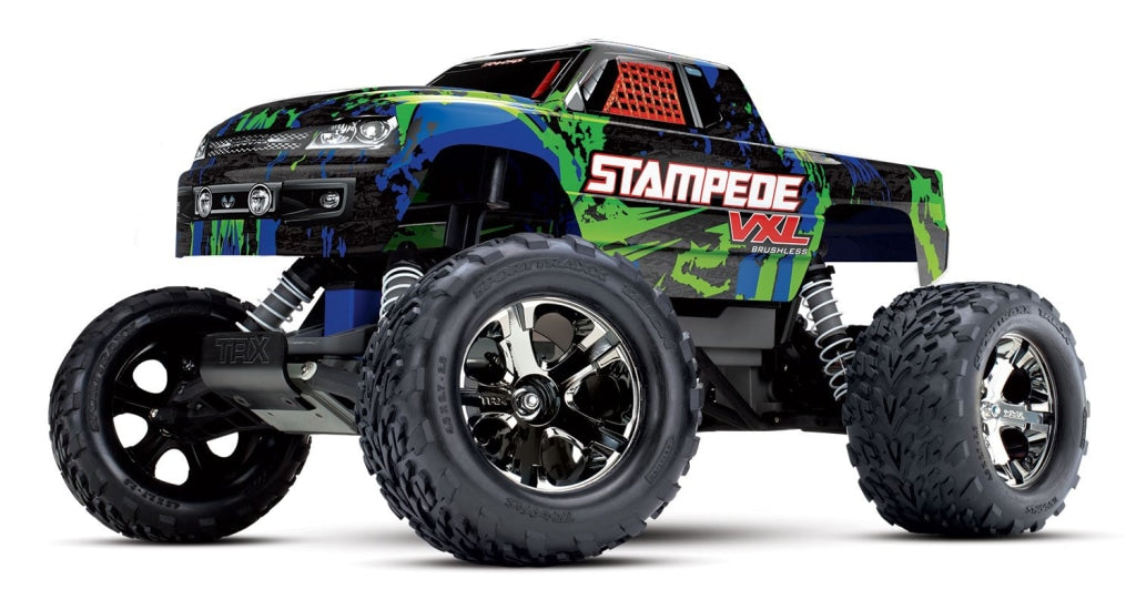 Traxxas - Stampede Vxl Brushless 1/10 Rtr 2Wd Monster Truck Verde Sobrepedido