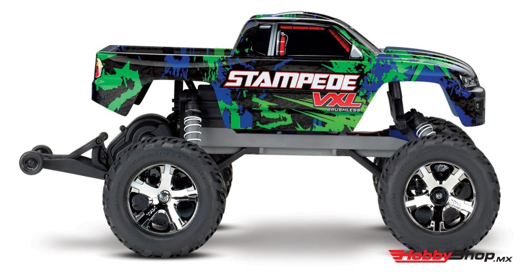 Traxxas - Stampede Vxl Brushless 1/10 Rtr 2Wd Monster Truck Verde Sobrepedido