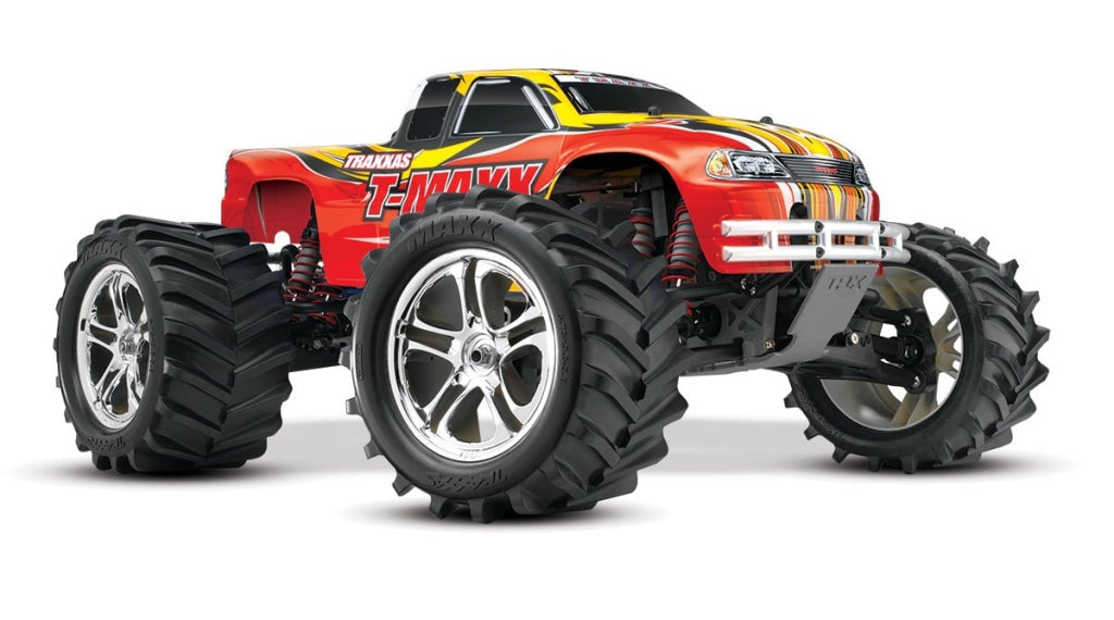 Traxxas - T-Maxx Classic Rtr Monster Truck Roja Sobrepedido