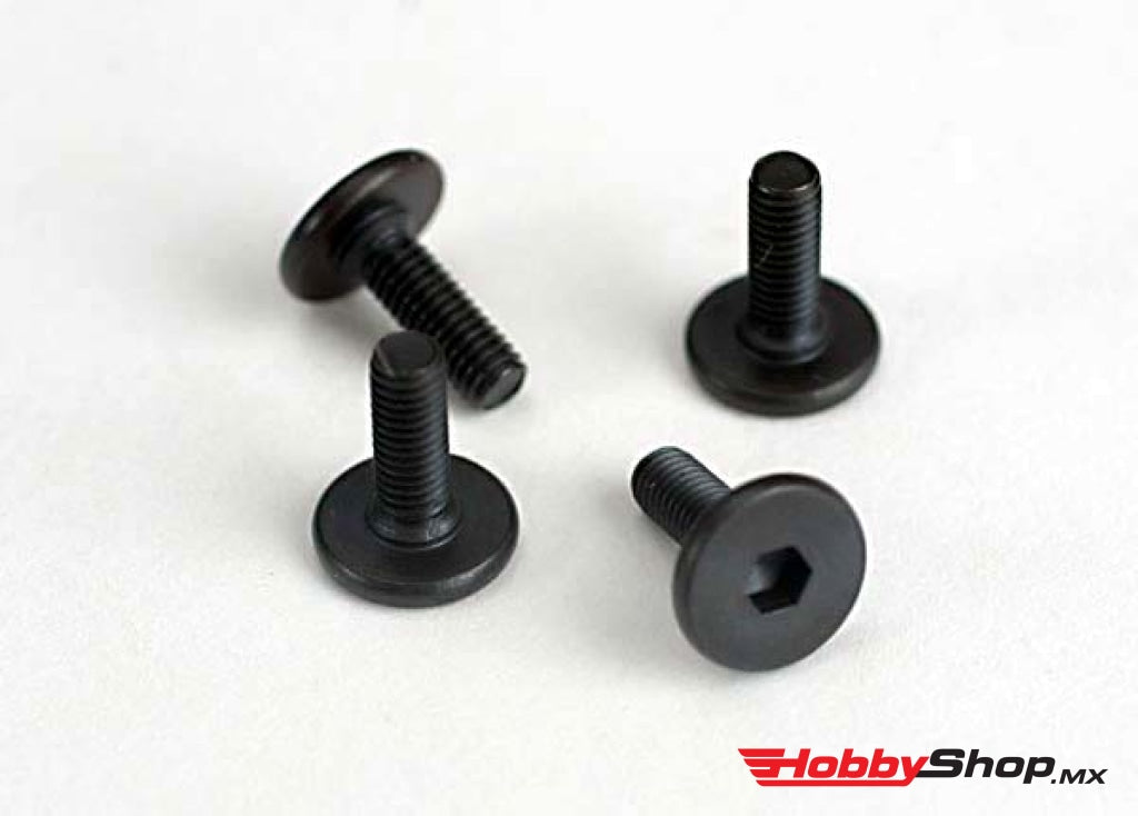 Traxxas - Tornillo Hexagonal De Montaje Del Motor Cabeza Plana 3X10Mm (4 Piezas) En Existencia