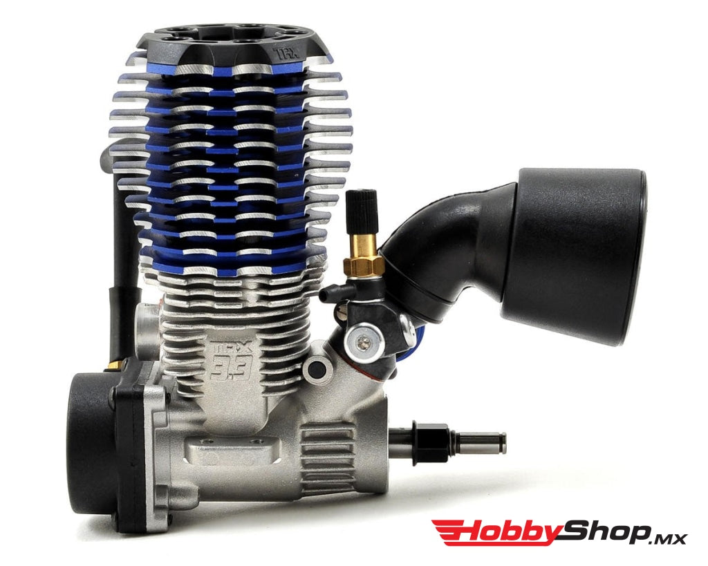 Traxxas - Trx 3.3 Tapón Estándar De Eje Ips Escape Trasero Motor Carburador Deslizante (Arranque Por