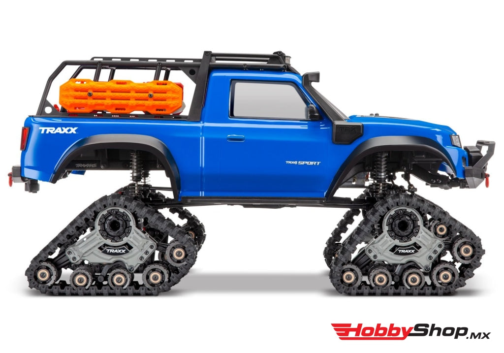 Traxxas - Trx-4 1/10 Scale Trail Rock Crawler W/all-Terrain Traxx Azul Sobrepedido