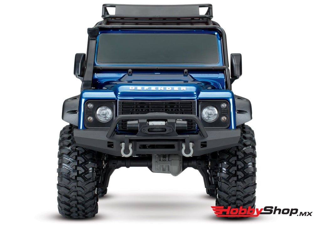 Traxxas - Trx-4 1/10 Scale Trail Rock Crawler W/land Rover Defender Body Azul Sobrepedido