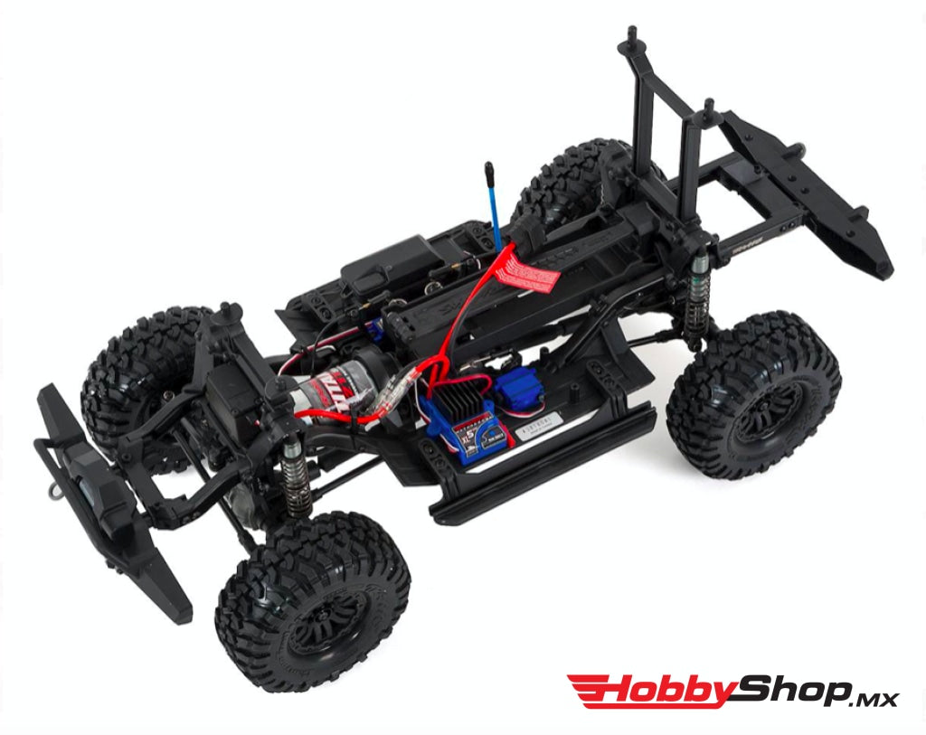 Traxxas - Trx-4 1/10 Scale Trail Rock Crawler W/land Rover Defender Body Plata Sobrepedido