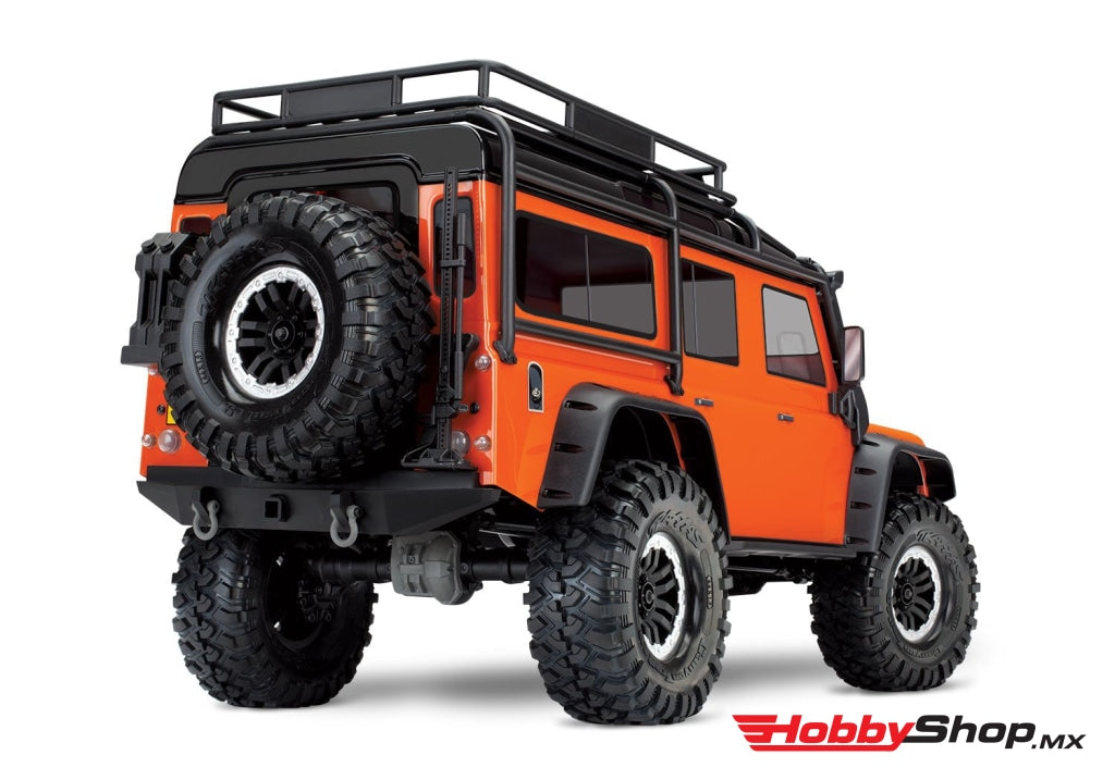 Traxxas - Trx-4 1/10 Scale Trail Rock Crawler W/land Rover Defender Body Naranja Sobrepedido