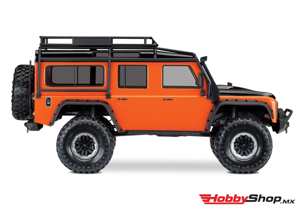 Traxxas - Trx-4 1/10 Scale Trail Rock Crawler W/land Rover Defender Body Naranja Sobrepedido