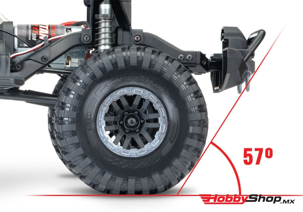Traxxas - Trx-4 1/10 Scale Trail Rock Crawler W/land Rover Defender Body Naranja Sobrepedido