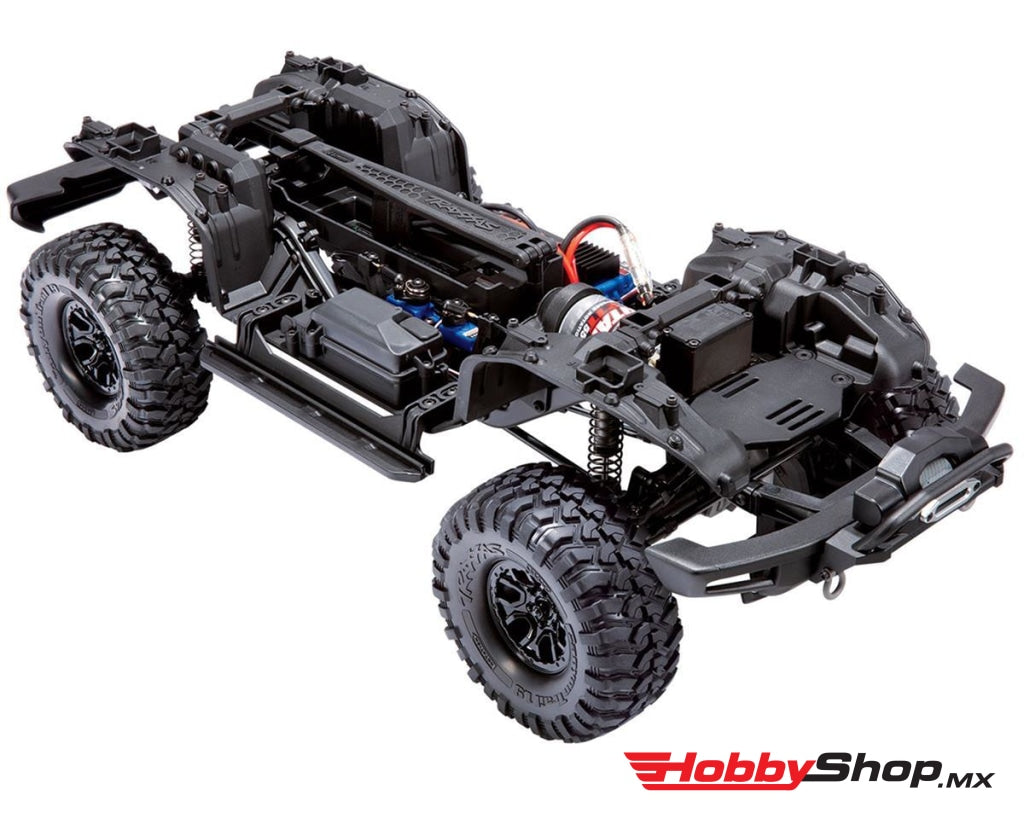 Traxxas - Trx-4 1/10 Trail Crawler Truck W/2021 Ford Bronco Body W/tqi 2.4Ghz Radio Naranja En
