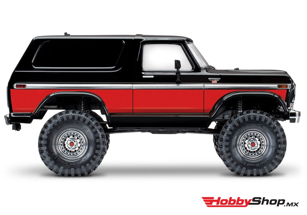 Traxxas - Trx-4 1/10 Trail Crawler Truck W/79 Bronco Ranger Xlt Body Roja Sobrepedido