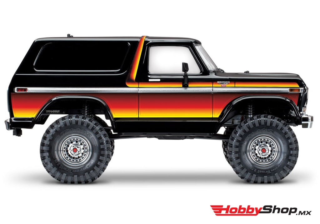 Traxxas - Trx-4 1/10 Trail Crawler Truck W/79 Bronco Ranger Xlt Body Sunset En Existencia