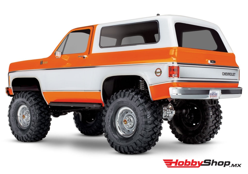 Traxxas - Trx-4 1/10 Trail Crawler Truck W/79 Chevrolet K5 Blazer Body Naranja Sobrepedido
