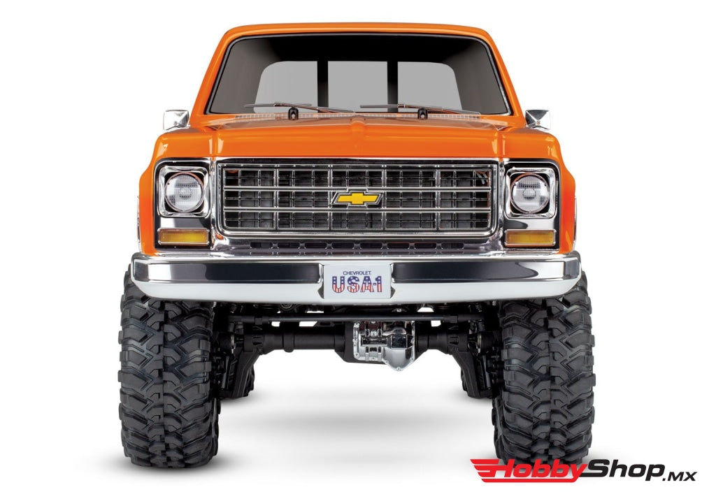 Traxxas - Trx-4 1/10 Trail Crawler Truck W/79 Chevrolet K5 Blazer Body Naranja Sobrepedido