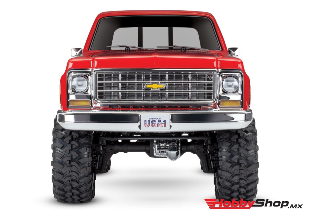 Traxxas - Trx-4 1/10 Trail Crawler Truck W/79 Chevrolet K5 Blazer Body Roja Sobrepedido