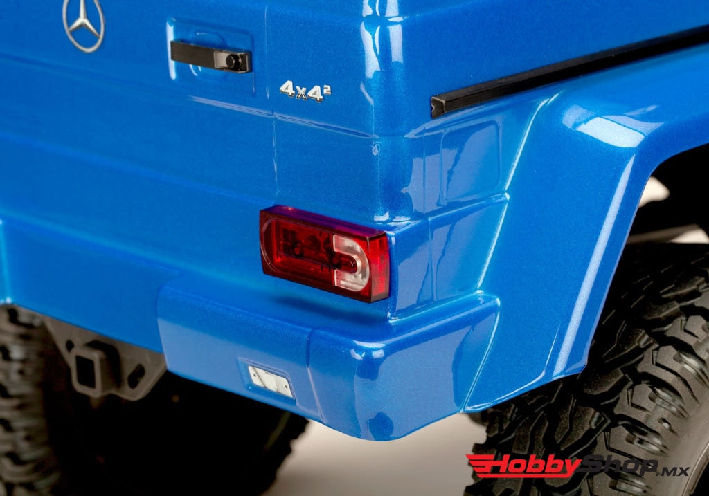 Traxxas - Trx-4 1/10 Trail Crawler Truck W/mercedes-Benz G500 4X4² Body Azul Sobrepedido
