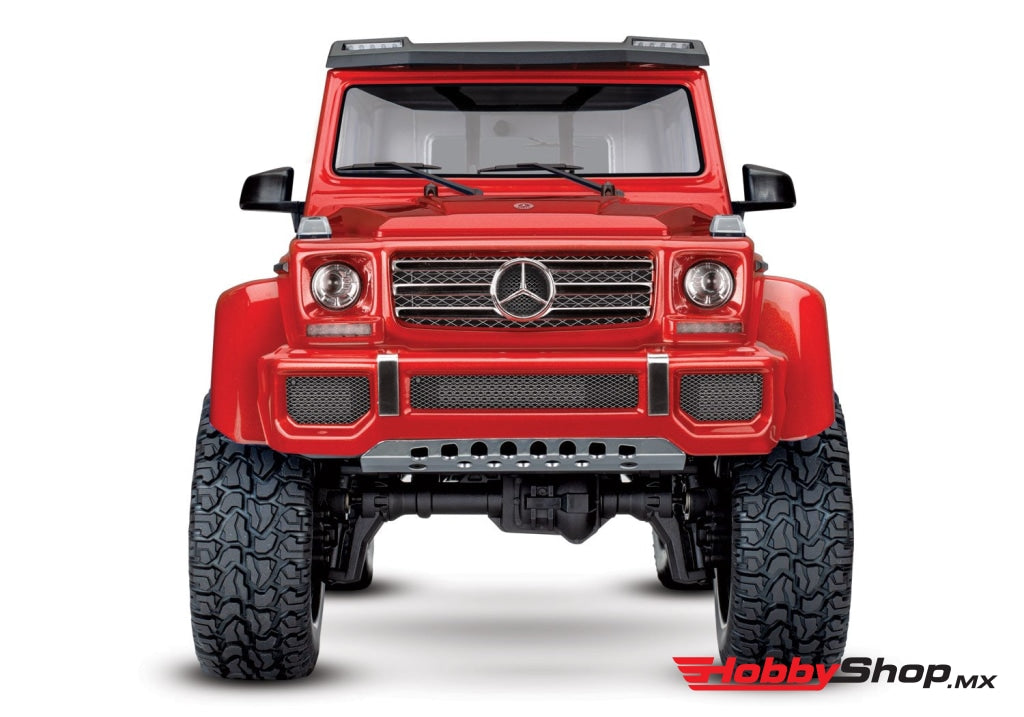 Traxxas - Trx-4 1/10 Trail Crawler Truck W/mercedes-Benz G500 4X4² Body Roja Sobrepedido