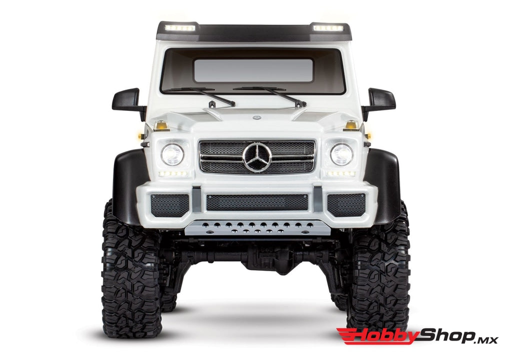 Traxxas - Trx-6 1/10 6X6 Trail Crawler Truck W/mercedes-Benz G 63 Amg Body Blanca Sobrepedido