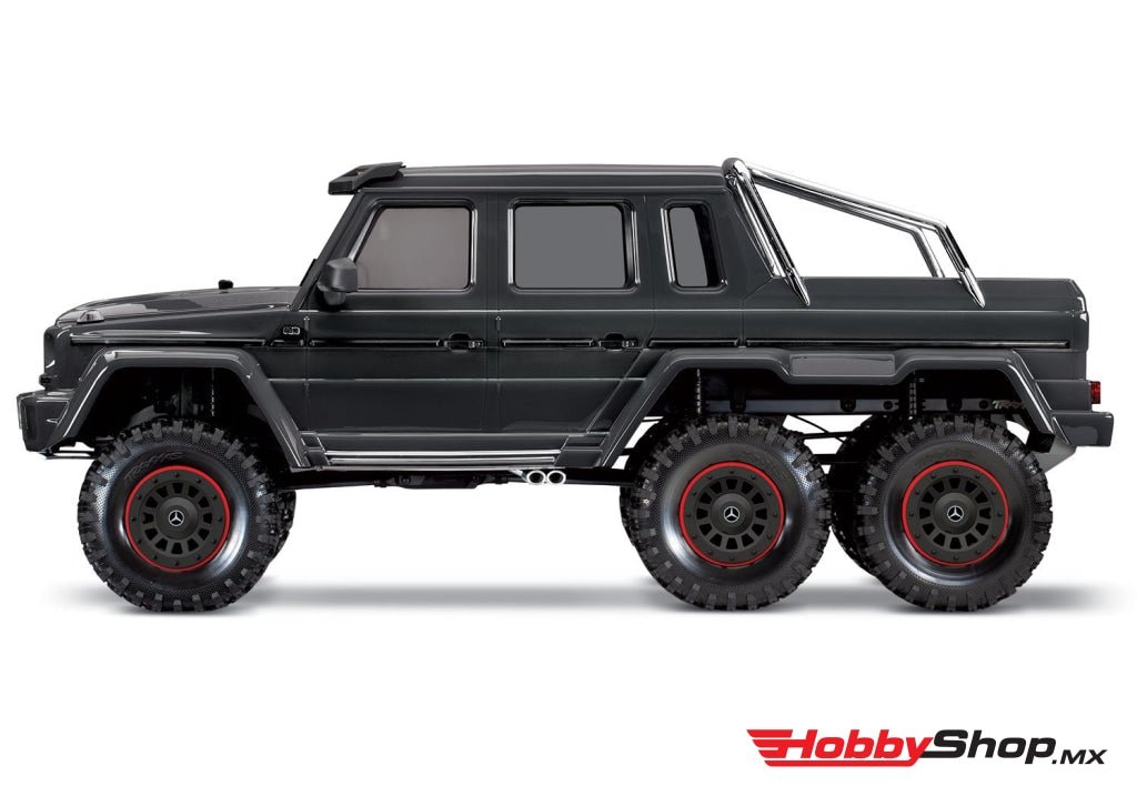Traxxas - Trx-6 1/10 6X6 Trail Crawler Truck W/mercedes-Benz G 63 Amg Body Negro Sobrepedido