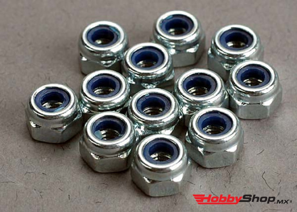 Traxxas - Tuercas Bloqueo De Nailon 3Mm (12 Piezas) En Existencia