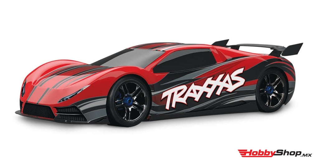 Traxxas - Xo-1 1/7 Rtr Electric 4Wd On-Road Sedan Rojo Sobrepedido